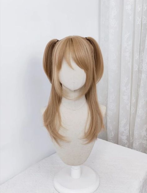 ID: 182414862 Gyaru Wigs, Cute Kawaii Hairstyles, Kawaii Hairstyle, Hair Claim, Blue Hair Colour, Sky Blue Hair, Gyaru Hair, Kawaii Wigs, Colour Collection