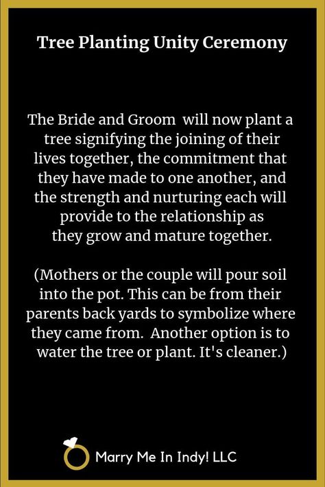 Tree Ceremony Wedding Unity, Unity Ceremony Tree Planting, Tree Planting Wedding Ceremony Script, Unity Tree Ceremony Script, Tree Planting Unity Ceremony Script, Tree Planting Unity Ceremony, Wedding Rituals Unity Ceremony, Unity Ceremony Script, Unity Plant Ceremony