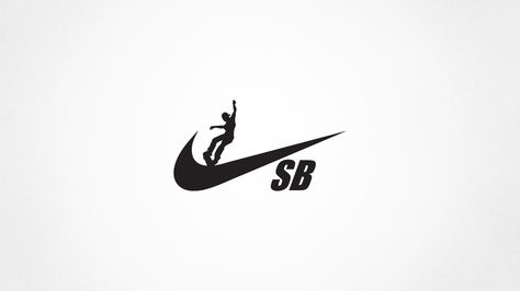 Nike Skateboarding by Cinder MFG --  skateboarding logo, nike logo Skateboarding Logo, Nike Skateboarding, Skateboard Design, Nike Sb, Skateboarding, Nike Logo, Cute Stickers, Geometry, Skateboard