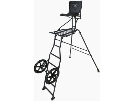 Hawk Transformer Hunt Pod 9' Portable Ladder Treestand Steel Black Tripod Deer Stand, Deer Cart, Portable Ladder, Hunting Cart, Shooting Sticks, Game Cart, Ladder Stands, Hunting Stands, Hunting Equipment