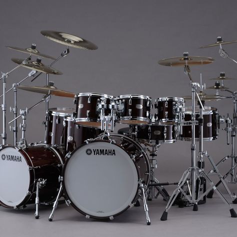 Yamaha Rolls Out New Absolute Hybrid Maple Drum Sets at Namm 2014 - Drums - News & Events - Yamaha United States Yamaha Drum Sets, Drums Set, Yamaha Drums, Drum Sets, Learning Guitar, Guitar Collection, Drummer Boy, Acoustic Drum, Guitar Shop