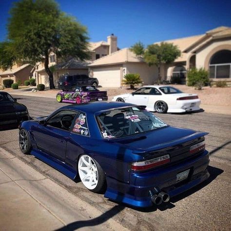 S13 Coupe, Nissan Silvia S13, Mobil Mustang, Silvia S13, Slammed Cars, Pimped Out Cars, Best Jdm Cars, Drifting Cars, Nissan Silvia