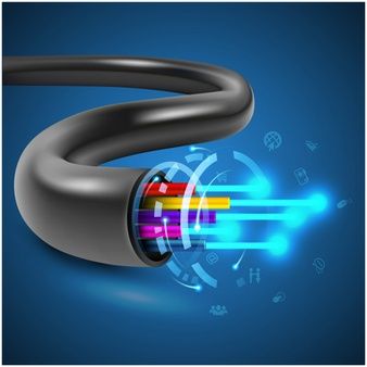 Schematic cross section underwater optic fibre cable connection information transfer system technology | Premium Vector Communication Images, Fiber Internet, Student Photo, Communication Technology, Internet Network, Fibre Optics, Optical Fiber, Internet Providers, Fiber Optic Cable