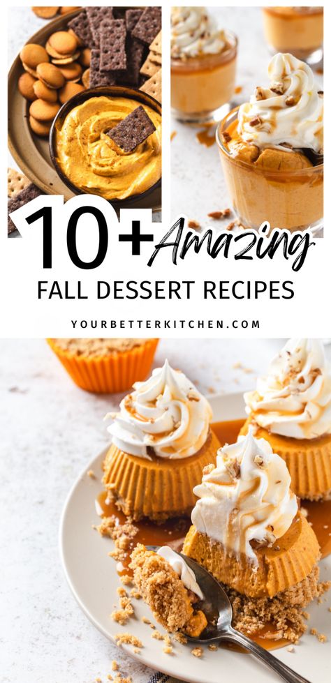 Enjoy a variety of easy fall desserts that are both affordable and delicious, perfect for gatherings of all sizes. Featuring fall favorites like pumpkin cheesecake bites, caramel apple treats, and bacon apple pie bites, these desserts bring autumn’s flavors to your table without the high cost. Perfect for kids, family parties, or weekend get-togethers. Quick Pumpkin Desserts, Pumpkin Dessert Dip, Caramel Apple Treats, Desserts On A Budget, Pumpkin Cheesecake Bites, Easy Fall Desserts, Budget Desserts, Spice Cake Mix And Pumpkin, Pumpkin Spice Waffles