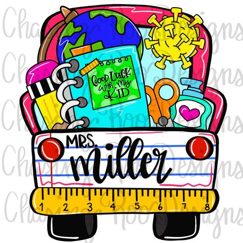 School Door Hanger, Truck Door Hanger, Back To School Funny, Teacher Door Hangers, School Funny, Teacher Doors, School Doors, Bible Doodling, Door Hanger Template