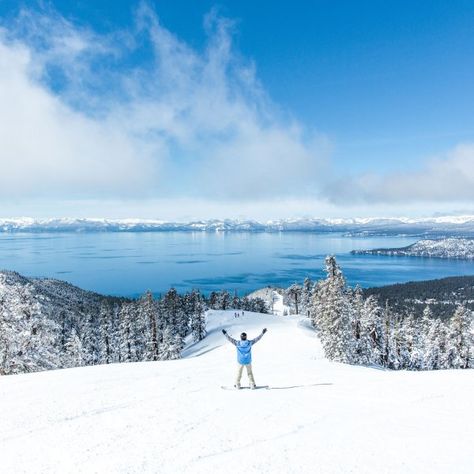 Tahoe In Winter, Indoor Bouldering, Reno Tahoe, Hotel Packages, Ski Resorts, Winter Getaway, South Lake Tahoe, Mountain Town, Ski Area