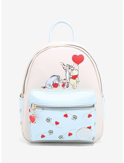 Tigger And Eeyore, Friends Heart, Cute Mini Backpacks, Pooh Piglet, Winnie The Pooh Friends, Disney Handbags, Her Universe, Loungefly Bag, Disney Bag