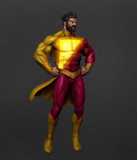 ArtStation - Justice League, Joel Torres Black Adam Shazam, Captain Marvel Shazam, Chris Jones, Superman Artwork, Ragnarok Anime, Superman Family, Batman Artwork, Comic Book Superheroes, Dc Comic Books