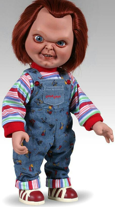 Chucky Die Mörderpuppe, Chucky Outfit, Gangster Clown, Chucky Movies, Good Guy Doll, Childs Play Chucky, Chucky Doll, Doll Halloween Costume, Bride Of Chucky