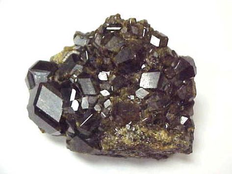 Andradite Garnet Mineral Specimens and Crystals Andradite Garnet, Garnet Crystal, Rocks And Gems, Gems And Minerals, Mineral Specimen, Matrix, Garnet, Russia, Gems