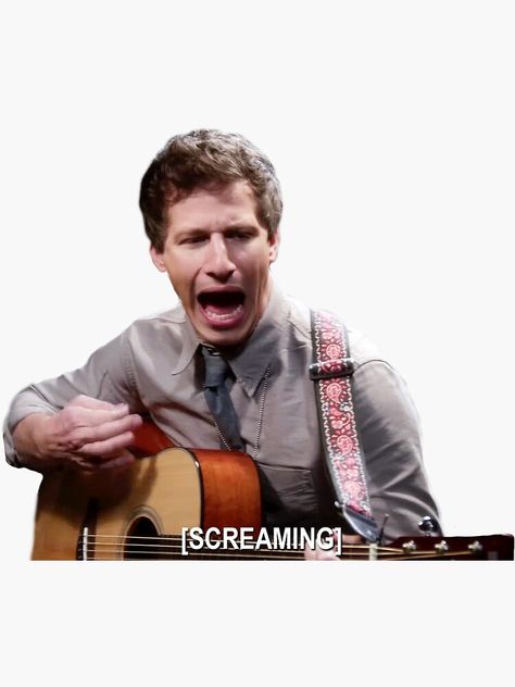 Jake Peralta Wallpaper, Brooklyn 99 Stickers, Jake Peralta Icon, Brooklyn 9 9, Jake Peralta, Good Movies On Netflix, Guitar Stickers, Adam Scott, Andy Samberg