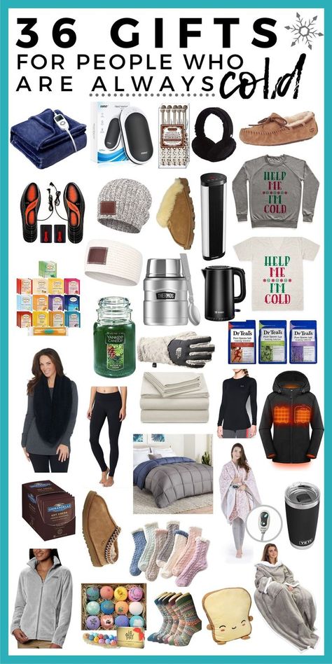 With the holidays right around the corner, check out these best gifts for people who are always cold! All the cozy gifts from heated blankets to fuzzy socks, these Christmas gifts and winter gifts are the perfect way to stay warm this holiday season. Wearable Blanket Pattern, Heated Blankets, Cold People, Cedar Candle, Cozy Gifts, Heated Jacket, Always Cold, Winter Gifts, Gifts To Buy