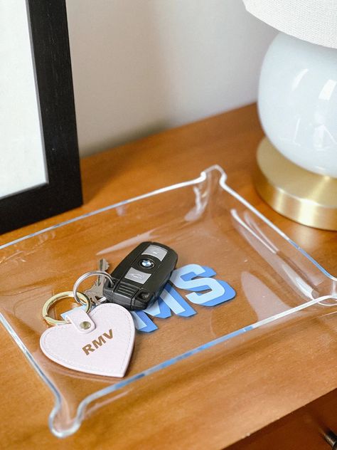 Personalized Gift Personalized Heart Key Ring for Her - Etsy Big Gift Ideas, Dorm Wishlist, Heart Key Ring, School Pouch, Heart Key Chain, Monogram Hearts, Big Gift, New Car Gift, Greek Gifts