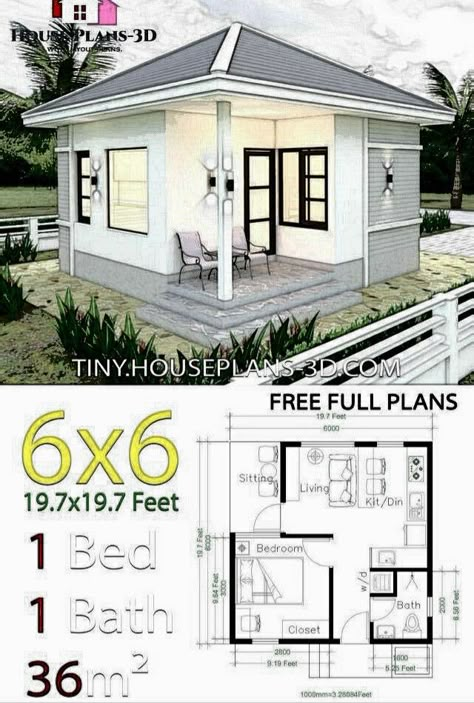 Small House Blueprints, Small Cottage House Plans, Small Cottage Homes, Floor Bloxburg, Small House Layout, Tiny House Plan, Small House Floor Plans, Tiny House Floor Plans, Small House Design Plans