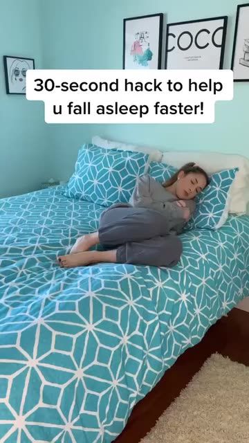 How To Fall Asleep Quickly, Ways To Fall Asleep, Sleeping Hacks, When You Cant Sleep, Ways To Sleep, How To Sleep Faster, Sleep Health, Sleep Help, Fall Asleep Faster