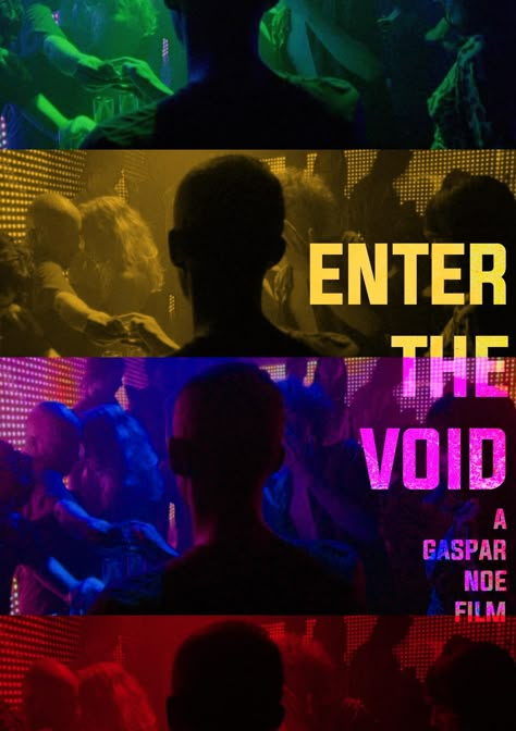 Enter The Void Poster, Enter The Void Movie, Voidpunk Aesthetic, Enter The Void, Modern People, Best Movie Posters, I Love Cinema, Cool Backgrounds Wallpapers, Movie Posters Design