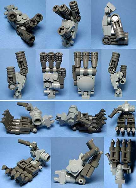 Lego Mech Hands, Lego Tricks, Lego Hand, Lego Hacks, Lego Avengers, Lego Techniques, Lego Bots, Instructions Lego, Lego Machines