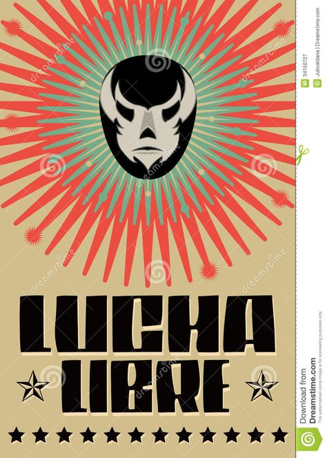 Text Artist, Mexican Wrestler, Mexican Mask, Wrestling Posters, Mexican Designs, Art Print Display, Mexican Art, Fine Arts Posters, Tag Art