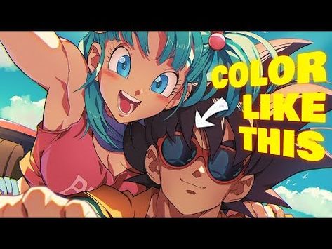 (80) How to color your drawings - (Anime Cel-Shading method) - YouTube Anime Style Coloring Tutorial, Anime Cell Shading Tutorial, Cel Shading Art Style, How To Cel Shade, How To Shade Characters, Cel Shading Anime, Anime Cell Shading, How To Cell Shade, Cel Shaded Art