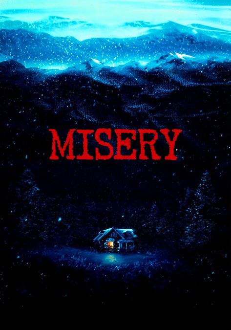 Misery Poster, Misery 1990, Aesthetic Anime Drawing, 1990 Poster, Cinematic Movies, Dark Fantasy Books, Misery Movie, Movie Diary, Terror Movies