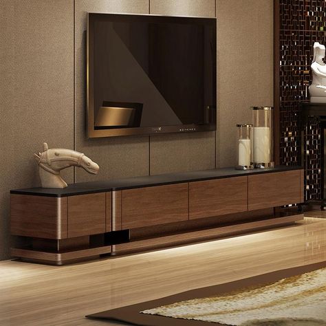 Modern Luxury Tv Unit Design For Living Room, Signature Apartment, Fall Tv Stand Decor, Modern Tv Unit Design, Living Room Corner Decor, Living Room Tv Cabinet Designs, Built In Tv Wall Unit, Tv Cabinet Modern, Modern Tv Unit