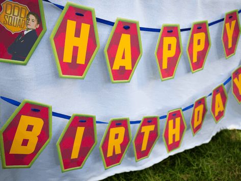 Odd Squad, Printable Birthday Banner, Pbs Kids, Harry Potter Birthday, Happy Birthday Banner, Happy Birthday Banners, Party Birthday, Birthday Banner, Coloring For Kids