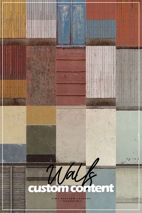 sims 4 exterior wall Sims 4 Cc Outside Walls, Ts4 Cc Exterior Wall, Sims Cc Exterior Walls, The Sims 4 Cc Exterior Wall, Ts4 Exterior Cc, Sims 4 Build Cc Outdoor, Sims 4 Cc Painted Walls, Sims 4 Exterior Walls, Sims 4 Cc House Exterior Walls