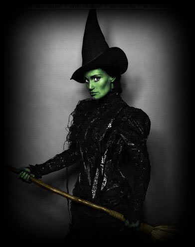 DIY Wizard of Oz Wicked Witch of the West Halloween Costume Idea 4 Elphaba Thropp, Broadway Wicked, The Witches Of Oz, Wicked Musical, Wicked Witch Of The West, Literary Characters, Witch Of The West, Witch Costumes, Idina Menzel