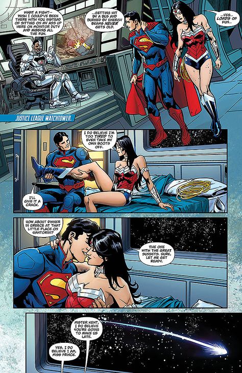 Emotional depth mixed with forced insecurities create a shallow narrative. Wonder Woman Fan Art, Comic Superman, Superman X, Supergirl Superman, Wonder Woman Art, Superman Family, Action Comics, Superman Wonder Woman, Dc Comics Artwork