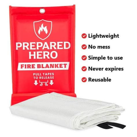 Mind Peace, Fire Blanket, Kitchen Backyard, Fire Suppression, Fire Extinguishers, Fire Safety, Emergency Preparedness, The Fire, Peace Of Mind