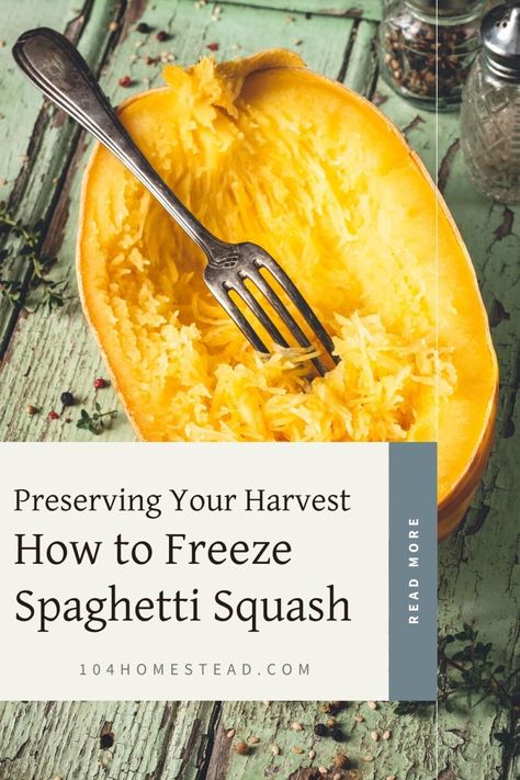 Discover how to freeze spaghetti squash with my easy guide. Preserve your harvest for delicious meals all year. Perfectly stored, never mushy! Freezing Spaghetti, Freeze Spaghetti Squash, Freeze Spaghetti, Freezing Spaghetti Squash, Spaghetti Squash Microwave, Cooking Spaghetti Squash, Freezing Vegetables, Preserve Food, Spaghetti Squash Recipes