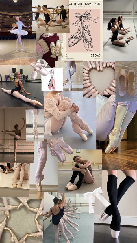 Ballet Aesthetic Collage, Ballet Iphone Wallpaper, Ballet Mood Board, Bailarina Wallpaper, Ballet Lockscreen, Ballet Astethic, Dance Core Aesthetic, Ballet Pfp, Ballet Wallpaper Aesthetic