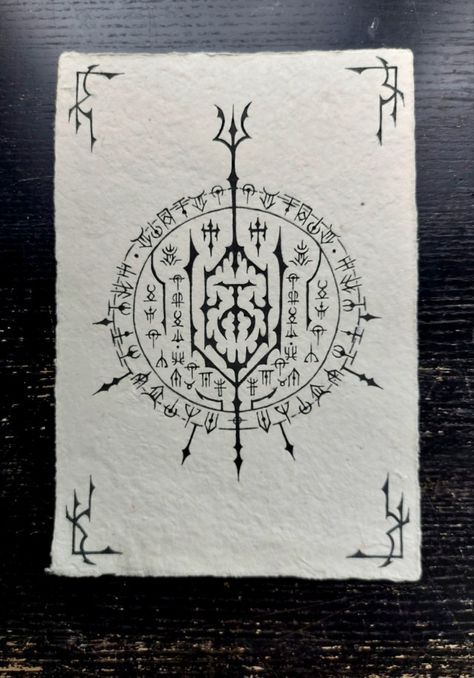 Dark Runes, Symbole Viking, Rune Symbols, Dark Books, 4 Tattoo, Sigil Magic, Magic Symbols, Occult Art, Dark Art Illustrations