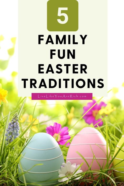 Things To Do On Easter Families Fun, Easter Traditions Family, Fun Easter Traditions, Things To Do On Easter, Tradition Ideas, Digital Ideas, Traditions To Start, Family Easter, Easter Party Decor