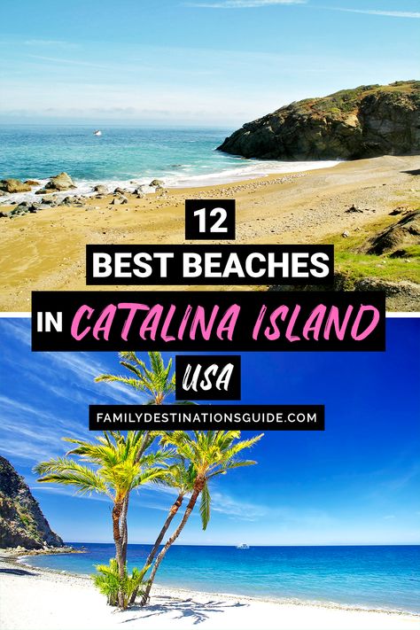 Want to see the top beaches in Catalina Island? Want ideas for a Catalina Island beach vacation that’s fun and safe? We’re FamilyDestinationsGuide, and we’re here to help: Discover the best beaches in Catalina Island, CA - so you get memories that last a lifetime! #catalinaisland #catalinaislandbeachvacation #catalinaislandbeaches #catalinaislandvacation Catalina Island Photo Ideas, Things To Do On Catalina Island, Santa Catalina Island California, Day Trip To Catalina Island, Avalon Catalina Island, Catalina Island California, Vintage Catalina Island, Clear Beaches, Cruise Planning