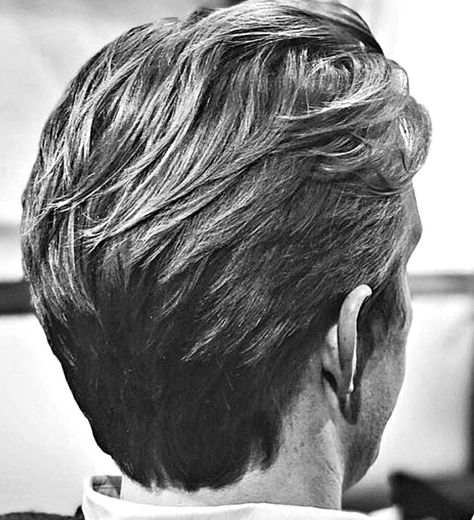 Mens Swept Back Hair, Mens Swept Back Hairstyles, V Shape Haircut Medium, Brushed Back Hair, Middle Part Hairstyles Men, Short Slicked Back Hair, V Shaped Haircut, Male Wardrobe, Side Part Haircut