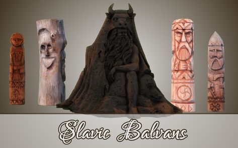 Vikings Statue, Slavic Paganism, Cc Patreon, Sims Medieval, Sims Stories, Ancient Statues, Tudor History, Medieval Clothing, Sims 4 Build