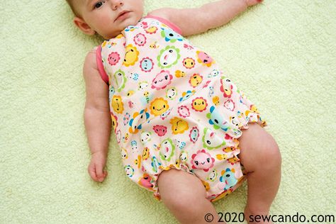 Sew Can Do: Easy Any Size Baby Bubble Romper Free Baby Clothes Patterns Sewing Jumpsuits & Rompers, Infant Romper Pattern Free, Bubble Romper Pattern Free, Free Baby Clothes Patterns, Bubble Romper Pattern, Baby Romper Pattern Free, Free Baby Clothes, Baby Sewing Patterns Free, Romper Sewing Pattern