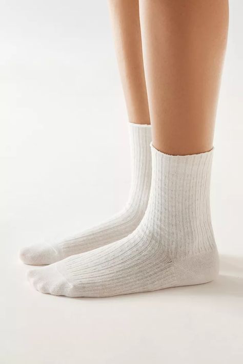 Urban Outfitters Socks, Slouch Socks, Sock Outfits, Sheer Socks, Patterned Tights, Pointelle Knit, Over The Knee Socks, Crew Sock, Striped Socks