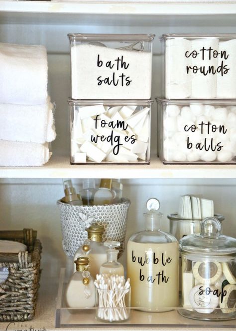 Organizing Closet, Diy Bathroom Storage Ideas, Organization Closet, Organization Bathroom, Diy Organizer, Diy Bathroom Storage, Bathroom Organization Diy, Creative Bathroom, Bathroom Storage Organization