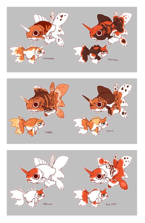 Goldeen and Seaking Variations by CoryKatze Goldeen Pokemon, Gen 1 Pokemon, Pokemon Fusion Art, Pokemon Breeds, Curious Creatures, Pokemon Fusion, Pokemon Funny, Pokemon Games, Pokemon Drawings