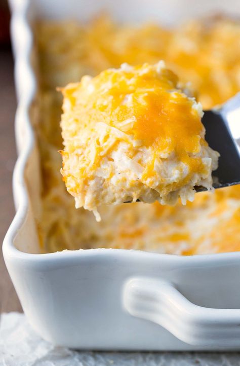 Potato casserole Easy Potato Casserole, Casserole Side Dishes, Cheesy Potato Casserole, Christmas Sides, Cheesy Casserole, Potatoe Casserole Recipes, Potato Side Dishes, Easy Cheesy, Healthy Dinners