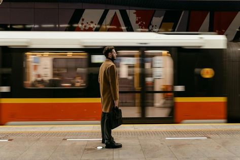 Japan Train Waiting Photos, Download The BEST Free Japan Train Waiting Stock Photos & HD Images Train Pose Ideas, People On Train, Waiting Photos, Train Portrait, Riize Aesthetics, Chair Portrait, Train Station Platform, Train Photoshoot, Street Fashion Photoshoot