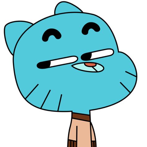 Cartoon Characters Easy To Draw, Gumball Drawing, Cartoon Characters Stickers, Persona Inspiration, Gumball Aesthetic, Gumball Waterson, Cartoons Tv Shows, Gumball Cartoon, Simple Cartoon Characters