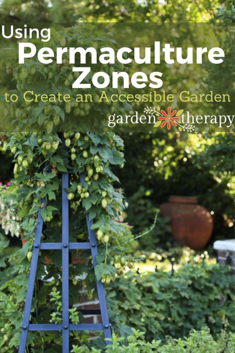 Using Permaculture Zones to Create an Accessible Garden - Garden Therapy Permaculture For Beginners, Permaculture Zones, Backyard Permaculture, Allotment Planning, Accessible Garden, Shinrin Yoku, Garden Therapy, Perennial Vegetables, Permaculture Gardening