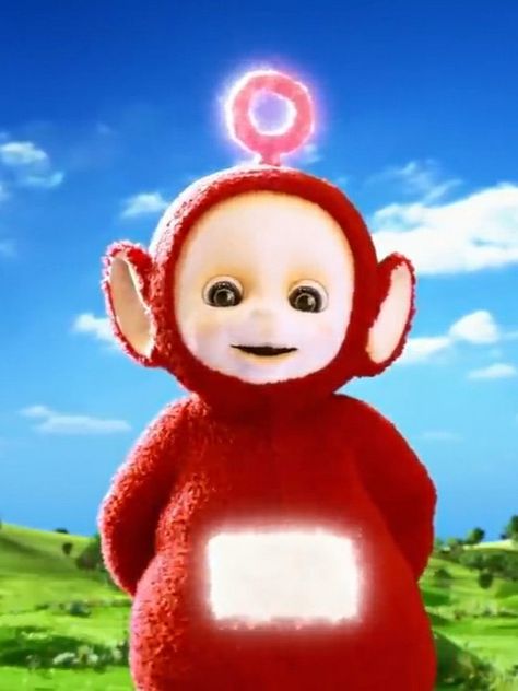 Red Telly Tubby, Teletubbies Profile Picture, Red Teletubby, Teletubbies Funny, Po Teletubbies, Funny Pix, Matching Wallpaper, Grandmas House