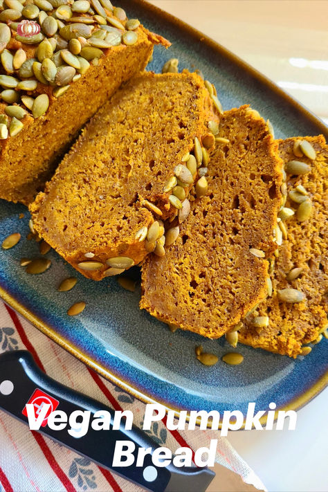 Vegan Pumpkin Bread Recipe Easy Vegan Pumpkin Bread, Vegan Pumpkin Bread Recipe, Vegan Bread Pudding, Vegan Granola Bars, Vegan Pumpkin Bread, Vegan Pumpkin Soup, Vegan Bread Recipe, Adventist Church, Vegan Pumpkin Recipes