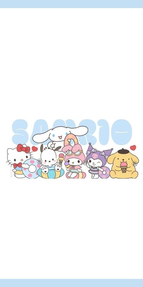 Saniro Charcters Icon, Sanrio Iphone Wallpaper, Hello Kitty And Friends Wallpaper, Hello Kitty Wallpaper Ipad, Hello Kitty Wallpapers, Sanrio Shop, Pink Wallpaper Hello Kitty, Karakter Sanrio, Cute Sanrio