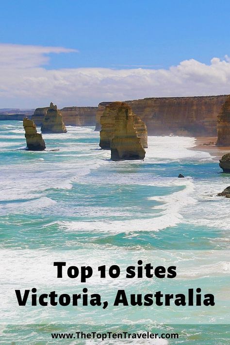 Great Ocean Road Australia, Ocean Road Australia, Oceania Travel, New Zealand Travel, Victoria Australia, Great Barrier Reef, Australia Travel, Melbourne Australia, Top Ten