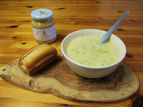 Dutch Mustard Soup - Mosterdsoep Mustard Soup, Dutch Cuisine, Dutch Recipes, Creamy Soup, Delicious Soup, Soup Recipe, Soup And Salad, Traditional Food, Soups And Stews